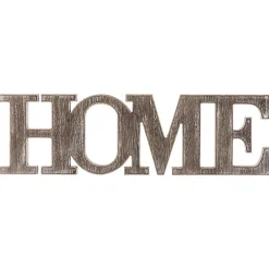 Atmosphera Créateur D'Intérieur Mot à poser - pin et bois - 59 - 5x11 - 7 cm - Multicolore- Atmosphera* Lettre Décorative