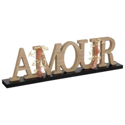 Atmosphera Créateur D'Intérieur Mot à poser en bois H13,5cm - Atmosphera* Statue Décorative