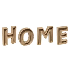 Atmosphera Créateur D'Intérieur Mot à poser Home - bois H26 cm - Atmosphera* Statue Décorative