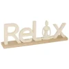 Atmosphera Créateur D'Intérieur Mot à poser Yogi l.36cm assorti- Blanc- Atmosphera* Lettre Décorative