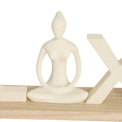 Atmosphera Créateur D'Intérieur Mot à poser Yogi l.36cm assorti- Blanc- Atmosphera* Lettre Décorative
