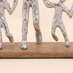 Best Ornami Objet déco silhouette famille 20cm