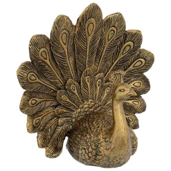Atmosphera Créateur D'Intérieur Oiseau Wild Romance H.27cm résine doré - Atmosphera* Statue Décorative