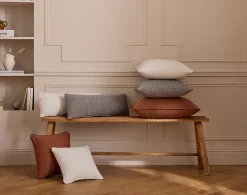Lisa Design Onyx - coussin - en tissu - 45x45 cm -* Coussin Pour Canapé