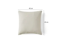 Lisa Design Onyx - coussin - en tissu - 45x45 cm -* Coussin Pour Canapé