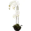 Atmosphera Créateur D'Intérieur Orchidée artificielle - pot céramique H115 cm - Atmosphera