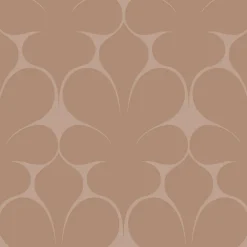 Best Origin Wallcoverings papier peint ornement rose terracotta - 50 x 900 cm - 347923