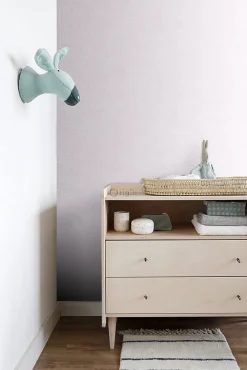 Clearance Origin Wallcoverings papier peint zèbres rose clair - 53 cm x 10.05 m - 346835