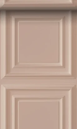 Clearance Origin Wallcoverings papier peint lambris vieux rose - 53 cm x 10.05 m - 347829