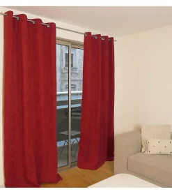 Best Secodir OTTAWA -Rideau Thermique Occultant en Jacquard 140x260 cm