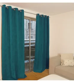 Discount Secodir OTTAWA -Rideau Thermique Occultant en Jacquard 140x260 cm