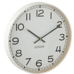 Best J-Line Pack de 3 horloges murale en plastique multicolore 30x30x4 cm