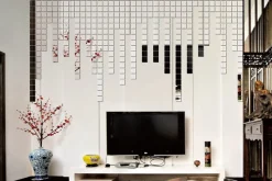 Sale Ambiance Sticker Pack de 100 stickers miroirs mosaïques 2 x 2 cm - Autocollants stickers adhésifs effet miroir