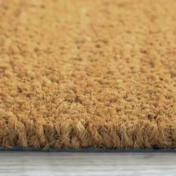 Décoweb Paillasson - Tapis brosse Coco - Ecru - Ep, 17 mm - Rouleau de 2m x 1m* Tapis D'Entrée Et Paillasson