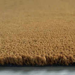 Décoweb Paillasson - Tapis brosse Coco - Ecru - Ep, 23 mm - Rouleau de 2m x 1m* Tapis D'Entrée Et Paillasson