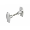 Thirard Paire de boutons pour porte, carré 6mm, 1 portée, argent -* Bouton De Porte