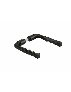Clearance Thirard Paire de béquilles fil torsadé pour porte, carré 7x100mm, 2 portées, noir -
