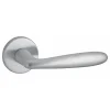 Discount Thirard Paire de béquilles Luxor pour porte, carré 7mm, chromé satiné -