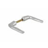 Thirard Paire de béquilles pour porte, carré 8mm, argent, 1 portée -* Poignée Sur Rosace