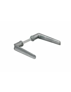 Thirard Paire de béquilles pour porte, carré 6mm, fourreau adaptateur 7mm -