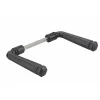 Thirard Paire de béquilles torsadés pour porte, carré 7mm, inox -* Poignée Sur Rosace