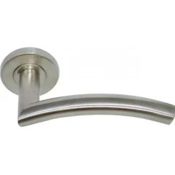 Best Klose Besser Paire de Poignées sur Rosaces "Elsa vague" Inox 304 - Sans rosaces de fonction