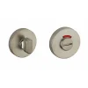Thirard Paire de rosaces, condamnation, inox -* Rosace De Porte