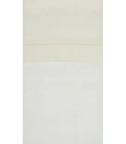 Clearance Linder Paire de vitrage en lin avec finition soignée point clair - 45x90cm - Ecru
