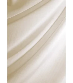 Outlet Linder Paire de vitrages unis - 60x140cm - Ecru