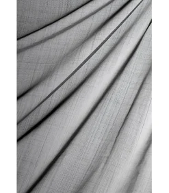 Sale Linder Paire de vitrages unis - 60x140cm - Gris anthracite