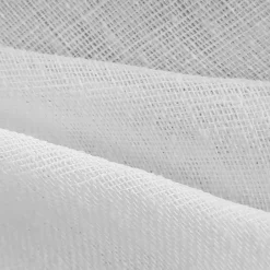 Clearance Dylrev Paire de voilages en étamine unie avec œillets métalliques 60x120 cm - Blanc