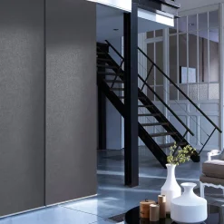 Sale Madeco Panneau japonais tamisant uni gris l.45 x H.260 cm