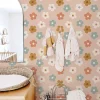 Decochic Papier peint adhésif marguerites multicolore en vinyle lavable et amovible - 1 rouleau 50x300 cm -*Enfant Papier Peint Enfant