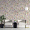 Best La Touche Originale Papier peint aux motifs complexes d'inspiration orientale indienne - version 2 - 340x260 cm (l x h)