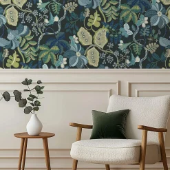 Sale La Touche Originale Papier peint chic et délicat avec plantes grimpantes fantaisistes - 85x260 cm (l x h)