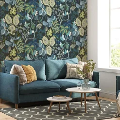 Sale La Touche Originale Papier peint chic et délicat avec plantes grimpantes fantaisistes - 85x260 cm (l x h)