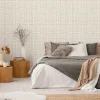 Sale Lutèce Papier peint expansé sur intissé tissage Abaca rabane vert L.1005 x l.53cm