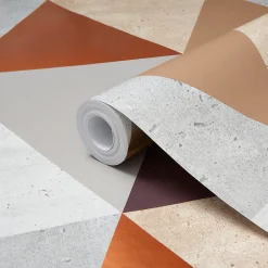 Best GoodHome Papier peint Carius cuivre et rose gold