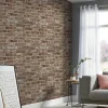 Discount Papier peint imitation brique Tanlay rouge
