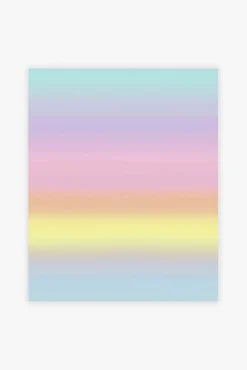 Online Next Papier peint intissé arc en ciel pastel