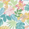 Envy Papier peint intissé Exotic day fleurs multicouleurs L.1000 x l.52cm* Papier Peint Fleuri