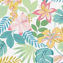 Envy Papier peint intissé Exotic day fleurs multicouleurs L.1000 x l.52cm* Papier Peint Fleuri