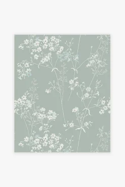 Best Next Papier peint intissé feuillage romantique