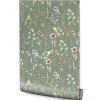 New Muralo Papier Peint Intissé FLEURS Printemps Feuilles Délicat Pour Salon