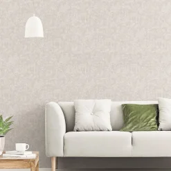 Lutece Papier peint intissé Jardin Secret mat et satiné toile de jouy, japonaise taupe l.1000 x l.53 cm* Papier Peint Pour Couloir|Papier Peint Baroque