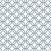 Discount Lutece Papier peint intissé Jardin Secret mat et satiné hexagone bleu, blanc l.1000 x l.53 cm