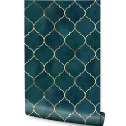 New Muralo Papier Peint Intissé MAROCAIN Motif Abstraction Pour Salon