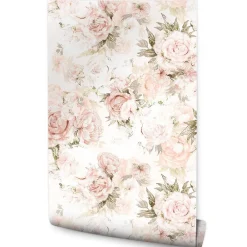 New Muralo Papier Peint Intissé Pour Salon FLEURS Pivoines Plantes Nature