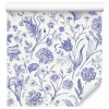 Discount Muralo Papier Peint Intissé Pour Chambre FLEURS Feuilles Plantes Nature