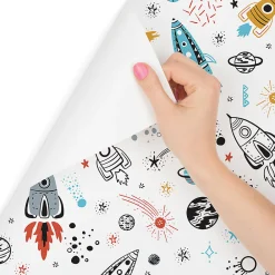 Best Muralo Papier Peint Intissé Pour Chambre D'Enfant ESPACE Fusées Galaxie